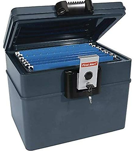 First Alert feuerfeste & wasserdichte Dokumentenbox Safe Tresor 2037FE MBS-FIRE®