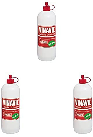 Vinavil L'Adesivo Universale, Bianco, 100 Gr, Pacco da 3