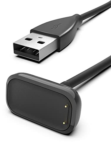 Sinoacc Charger for Fitbit Charge 6/Charge 5/Luxe Smartwatch Charger 3.3Ft USB Magnetic Wireless Fast Charging Cable Cord for Charge 5/Luxe/Charge 6 Fitness & Health Tracker