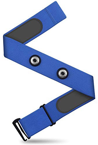 CooSpo Ersatz-Brustgurt, Ersatz-Herzfrequenzmesser, weicher Gurt kompatibel mit Wahoo Tickr/Polar H7/Garmin HRM-Dual/Moofit/XOSS/Power Labs/ CooSpo