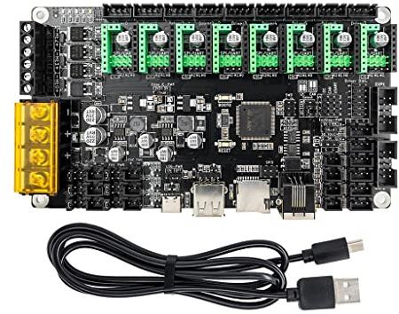 3D-Drucker-Upgrade-Motherboard Monster8 V1.0 Steuerplatine 32bit Unterstützung Klipper Merlin 2.0.x Online-Druck für Voron 3D-Drucker Mainboard 32 Bit