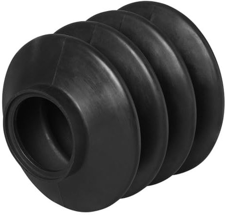 Multibros Soufflet pour dispositif de dépassement de remorque de voiture - Soufflet de protection en caoutchouc - 30/40 mm - Longueur : 100 mm - Convient pour AL-KO