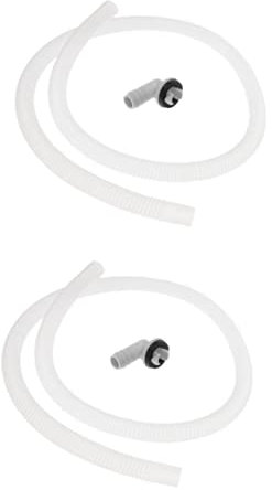 SEWOART 2 Juegos De Mangueras De Drenaje De Repuesto para Aire Acondicionado Portátil De 3/5 Pulgadas De Diámetro Resistentes para Unidades De Aire Acondicionado