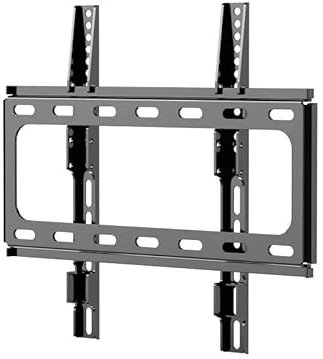 Universal Wall Mount Bracket for 40 80 Flat/Curved TVs Max 110Lbs 400X400mm VESA Space Saving Fixed Design