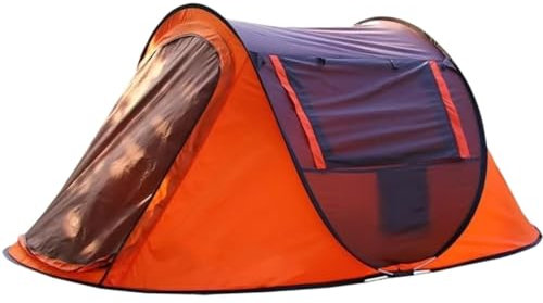 DGSYUAN Campingzelt 3-4 Personen Campingzelt Pop-Up-Zelt Tragbares Familien-Kuppelzelt Einfach Aufzubauendes Zelt Wandern Im Freien Für Camping Reise