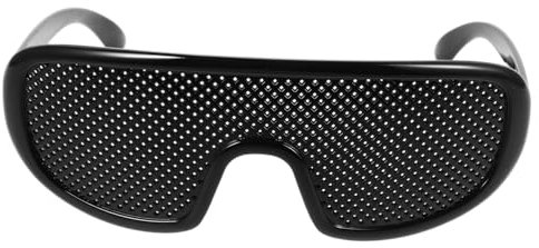 SOIMISS Lochbrille Dekorative Brille Modisch Leichtes Kunststoffmaterial Praktisches Tragbares Design Für Fashion Accessoire Und Dekoration