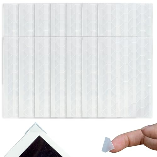 Alinw 1428 Pcs Photo Corners, Photo Corners for Scrap Book, Photos Corner Stickers Clear Self Adhesive for Mounting Albums Scrapbook(14 photos)