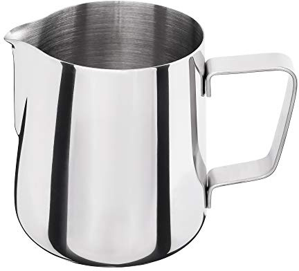 Luxpresso Milchkännchen / Aufschäumkännchen in Edelstahl Inhalt (350 ml - Standardmodell)