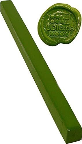 Siegellack Maigrün - Bank - 1 Stange, 20 cm, Siegellackstange Banklack hellgrün Grün