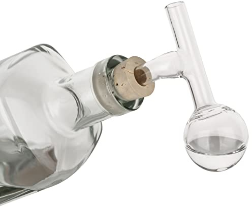 Schnapsportionierer | Schnapsausgießer | Dosierer für Schnaps, Liköre und Weinbrände | Ausgießer für Spirituosen und Essig & Öl | Abmessen von Alkohol | Schnapps | 2 cl | 100% Kork