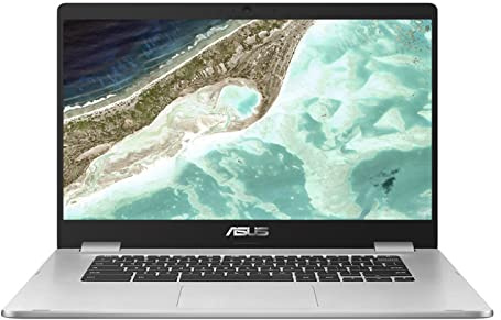 Asus Chromebook C523NA 15.6 FHD Laptop Intel Celeron N3350 4GB RAM 64 GB eMMC Chrome OS Silver-RFB-C523NA-EJ0178 with 12 Month Warranty