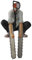 ZKTSRY Chainsaw Man Statue, Anime Figure Model, Cake Birthday decoration Anime theme doll figure, Suitable for Movie Fans of All Ages (in bags)