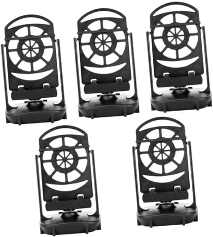 UKCOCO 5pezzi Mobile Phone Shaker con Contapassi Doppio Supporto per Smartphone Design Semplice e Elegante Contapassi per Anziani Facile da Installare e Utilizzare Movimento Oscillante