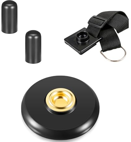 Juego de 4 anclajes para violonchelo que incluye tapón de correa de violonchelo, alfombrilla antideslizante, protectores de suelo con punta de goma para violonchelo, accesorios de instrumentos de bajo
