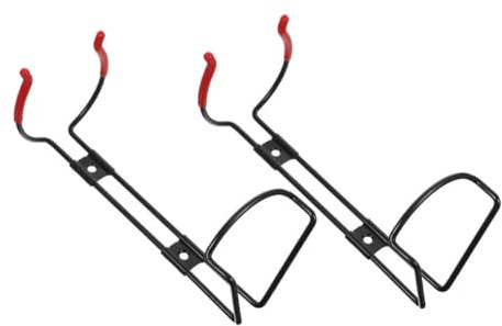 OSALADI 2 Stück Feuerlöscherhalterung L-Form Aus Stahl Mit Zubehör Feuerlöscher Wandhalterung Zur Wandmontage Robuste Halterung Für 1kg Trockenpulverlöscher Einfache Montage