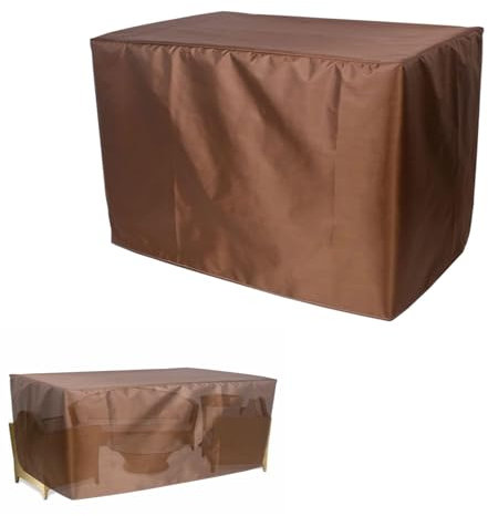 Waterproof Outdoor Furniture Cover for Rectangular Patio Table and Chair Set 250x250x90cm Weather Resistant and Large Size Ideal for Garden Furniture Set