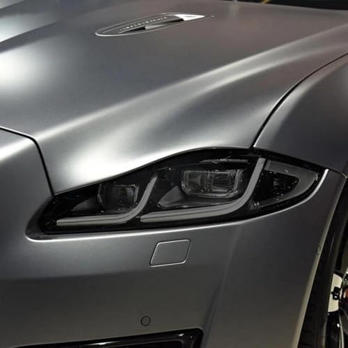 Pellicola protettiva per fari auto Adesivo anteriore in TPU nero fumé per Jaguar XE XF XJ F Type I Pace E Pace F Pace 2013-2024