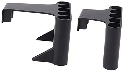 Porta Della Pianta Dell'Acquario da 2 Pcs, 5 Buche un Pezzo Separato per Pianta d'Acquario Appeso, Decorazioni di Piante d'Acquario per Pothos, Fiore di Loto, Narcisi (Gancio a lungo gancio corto)