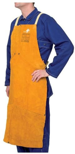 Schürze Spaltleder GB Golden Brown 107x60cm