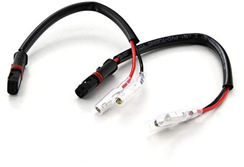 LED Blinker Adapterkabel Stecker kompatibel mit S1000 XR, R1200 RS, G310 R, F 750, 800, 850 (2 Stück)