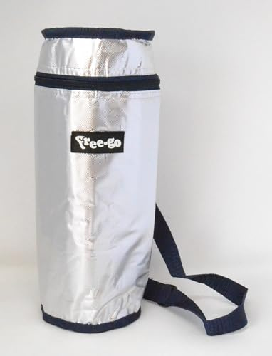 Bleu 4L Total Hidalgo 2LTR Bouteilles de 2 litres. XXL Refroidisseur souple portable pour plage, camping, sac isotherme camouflage militaire