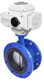 Flansch-Absperrklappe, Edelstahl, 220 V, elektrische Absperrklappe, DN50, DN65, DN80, DN100 (Size : DN65)