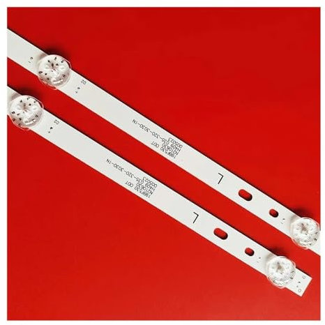 KRZkwA 32X3 LCD-TV-Zubehör Spannungsverstärkung LED-Hintergrundbeleuchtungsstreifen 5LED 6V 564MM Kompatibel mit JL.D32051330-140BS-M-V01 RDL320HY(QG0-100)