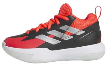 Adidas Unisex - Bambini Cross Em Up Select Mid Trainers Kids, Lucid Red/Core Black/Ftwr White, 27 EU