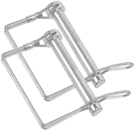 JECOMPRIS 2pièces Goupilles De Verrouillage Pour Remorque Épingles De Sécurité Pour Attelage De Camion Accessoires De Remorque Heavy Duty
