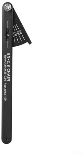 Opatiny Bike Chain Slack Measuring Tool, Aluminium Alloy Tester for Chain Checking Wear Detection(Standard Type)
