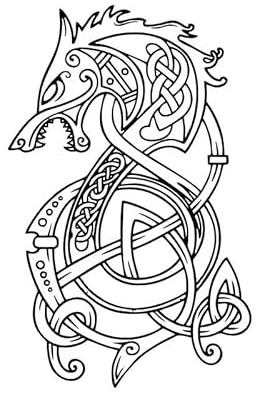 Auto Aufkleber keltisch nordisch Wikinger Vegvisir Kompass Navigation Nordic Pagan Galdrastav Walhalla Valknut Rune Laptop Aufkleber Dekor