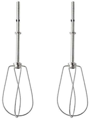 2 StüCk Universelle Ersatz-Schneebesen FüR Handmixer – Passend FüR HandrüHrgeräT,Quirl FüR Schlagen/RüHren,Mixer-Werkzeug FüR Stabmixer & Backprojekte,SpüLmaschinenfest,5-Sekunden Montage
