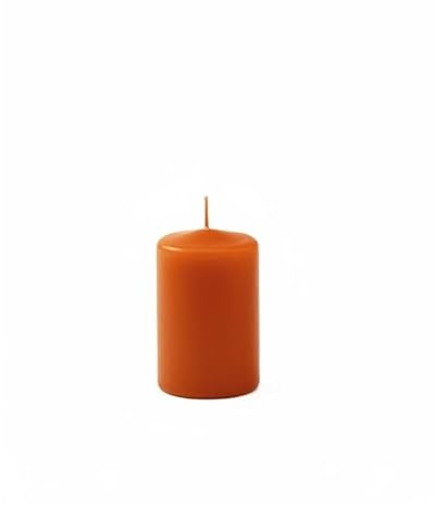 Cereria Di Giorgio - 16 vaxljus - diameter 4 cm höjd 5 cm - Terrakotta färg - 7 timmars livslängd - doftfri