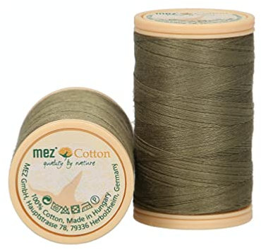 MEZ Cotton Stärke 50, 200m, 4662050-06321, Farbe:6321, Nähgarne