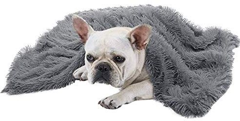 Haustierdecken Hundedecke Plüsch Flauschige Decken für Hunde Flauschige Dicke Haustier Teppiche Lange Plüschdecken für Katzen und Hunde für Herbst und Winter Warm und weich