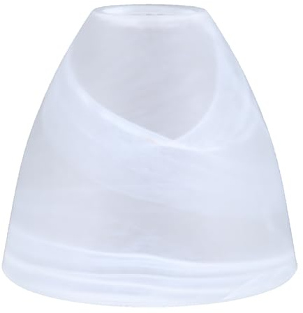 Ersatzglas Lampenglas alabaster Weiß Ø 135mm Leuchtenglas Glasschirm E27 Lampenschirm Glas