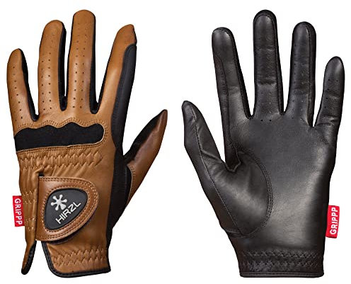 HIRZL GRIPPP Elite Driver, Unisex Reithandschuhe (11, Brown)
