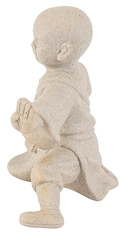 Garneck Keramikdeko Mönchsfigur Für Tischdeko Schicke Wohndeko Aus Hochwertiger Keramik Perfektes Accessoire Für Teetisch Und Schreibtisch