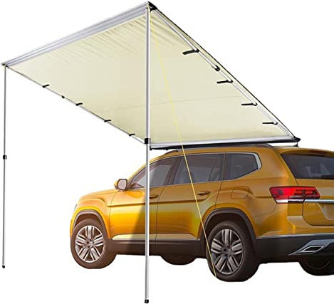 SUYUDD Auto-Markise, Camping-Auto-Heckzelt für Fahrzeuge/SUV/Wohnmobil, wasserdichtes Oxford-Stoffzelt für Outdoor-Aktivitäten