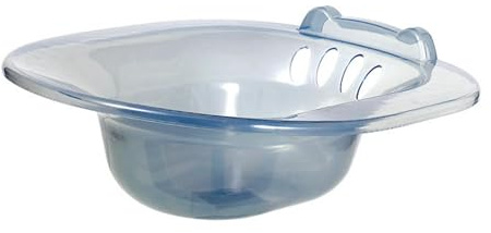 predolo Sitzbad-Einweichpfanne, Sitz-Sitzbad-Becken, Sitzbecken für Wohnheim, Hotel, Badezimmer, Duschraum, grau