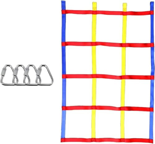 WXF86djl Kletternetz für Kinder Kletternetze, Frachtnetze, Seilleitern, Outdoor-Frachtnetze for Abenteuerspiele, Sportgeräte
