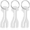Caddie Jeton Caddie Universel Puce pour Caddie Jeton, Jeton Chariot, Jeton Caddie Metal,Puce pour Caddie,Porte-clés en Métal pour Chariot de Courses,Panier D'achat Amovible Porte-clés