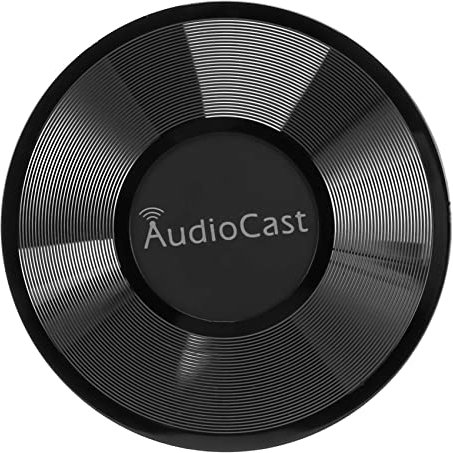 Fangxuee Audiocast M5 Adaptador DLNA Airplay WiFi InaláMbrico MúSica Audio Streamer Receptor Audio MúSica Altavoz para Transmisiones de Habitaciones