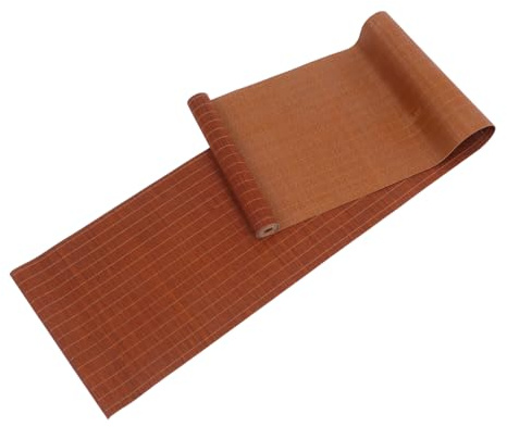 COLLBATH Chemin De Table Bambou 30 Cm Découpable Protection Chaleur Tapis De Couloir en Bambou Nappe Japonaise Décor Salle à Manger 2 Mètres Naturel