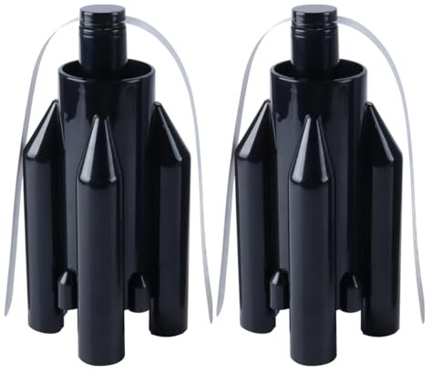 Hoite Lot de 2 ventilateurs anti-mouches pour tables, pour les repas en plein air, les restaurants, les tables et les terrasses