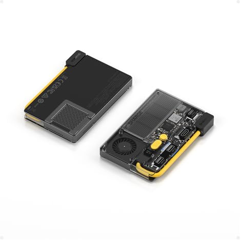 sharge Disk Pro 1TB magnético SSD Portátil, Hub 4 Puertos HDMI 2.1 USB-C | SSD Externo Magnético con Transferencia 10Gbps, Compatible con MacBook, PC, Consolas y Más Dispositivos
