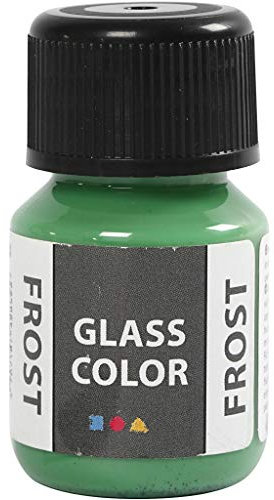Creativ Company Glasfarbe Frost, 35 ml, Grün