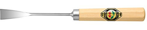 Kirschen 3174002 - Scalpello a coda di pesce, con manico, colore: Beige/Argento, 2 mm