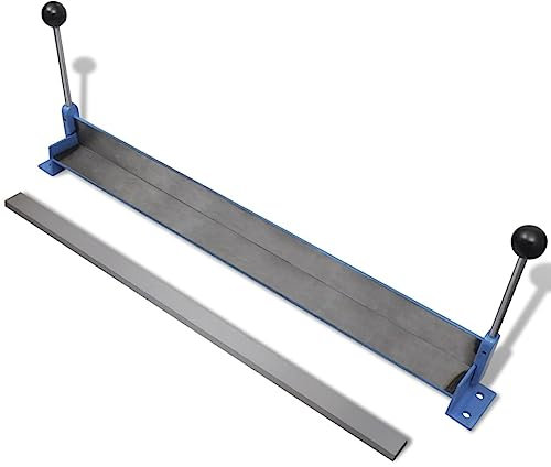 vidaXL Piegatrice Lamiera Manuale 760mm Acciaio Piegatubi Piega Tubi Metallo