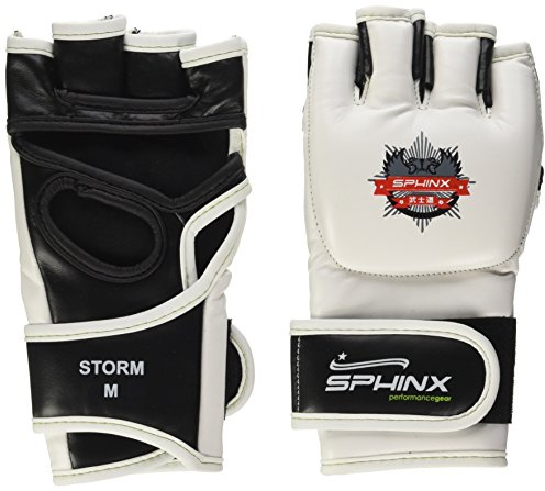Sphinx Rough Guantes MMA Unisex Adulto, Negro, M